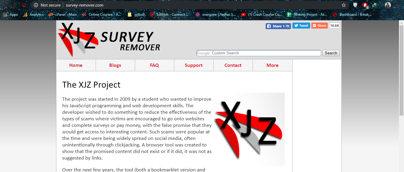 xjz survey remover bookmarklet code